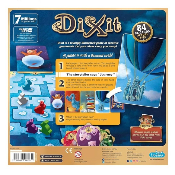 Dixit Board Game Award Winning Game Of Imagination, Storytelling, Creativity New - Picture 3 of 5